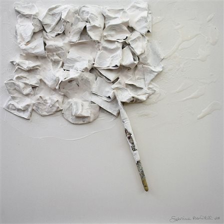 SABRINA BERTOLELLI “CREATION”, 2019 Tecnica mista su tela preparata cm 50x50
