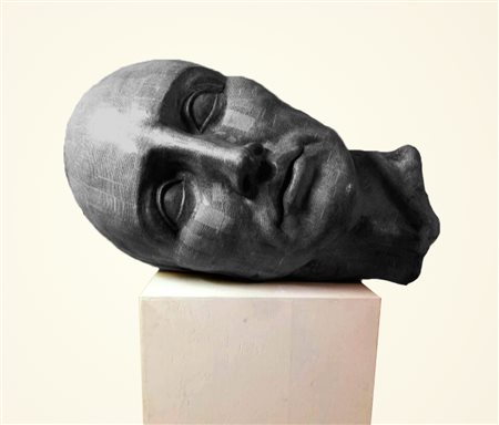 ANDREA FRONDA Imprinting 0, 2018 carta e resina cm h 110x85x55