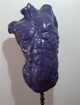 ANDREA FRONDA Imprinting 2, 2018 carta e resina cm h 80x47x20