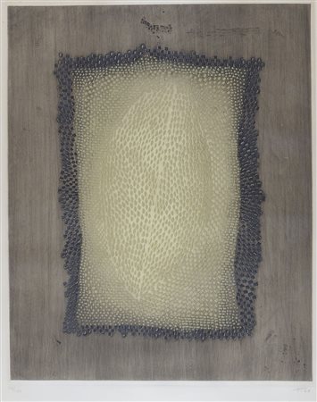 Arthur Luiz Piza 1928-2017 "Decoro murale" cm. 75x55 - litografia a colori...