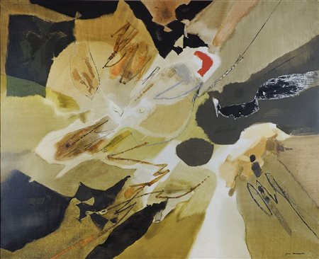 Gino Morandis 1915-1995 "Immagine" (1964-65) cm. 130x160 - olio su tela...