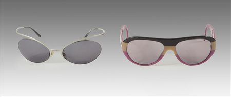 Lotto di 2 occhiali Vintage: Prada e Chanel.