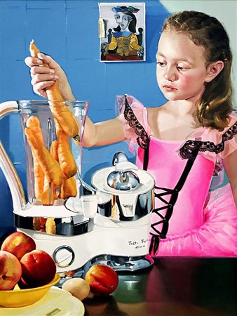 Stefania Massaccesi 1959, Agugliano (An) - [Italia] Opera n. 4 olio su tela...