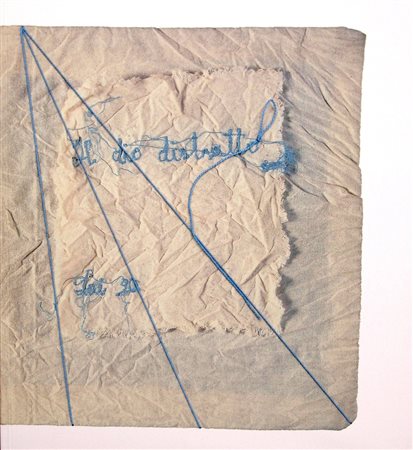 Maria Lai 1919, Ulassai (Nu) - 2013, Cardedu (Nu) - [Italia] Il Dio distratto...