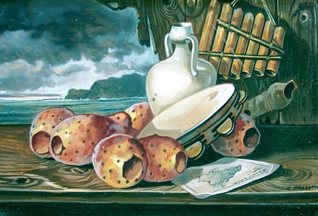 Alfio Presotto 1940, Torre di Mosto (Ve) - [Italia] senza titolo olio su...