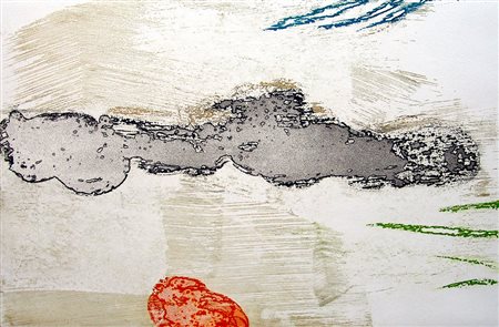 Chin Hsiao 1935, Shanghai - [Cina] senza titolo acquaforte acquatinta 50x70...