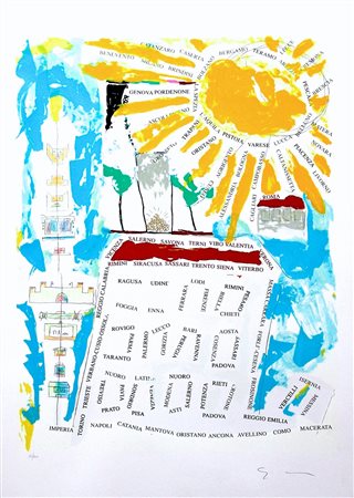 Mario Schifano 1934, Homs (Libia) - 1998, Roma (Rm) - [Italia] U.P.I....