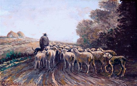 Giuseppe Carosi 1883, Roma (Rm) - 1965, Roma (Rm) - [Italia] senza titolo...