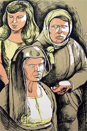 Luigi Guerricchio 1932, Matera (Mt) - 1996, Matera (Mt) - [Italia] Sud...