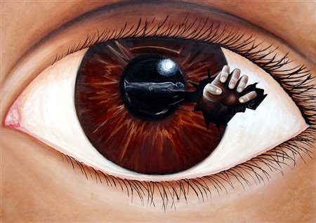 Giuseppe Frisella Vella 1949, Palermo (Pa) - [Italia] senza titolo olio su...