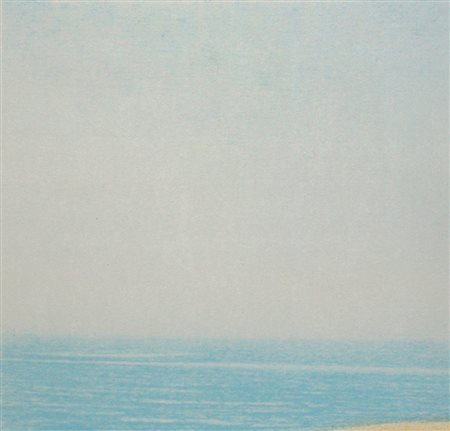 Piero Guccione 1935, Scicli (Rg) - 2018, Modica (Rg) - [Italia] senza titolo...