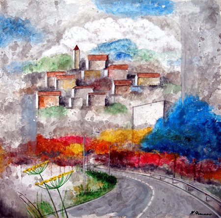 Mauro Fornasero 1964, Caltanissetta (Cl) - [Italia] La strada verso il borgo...