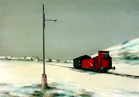 Dino Lanaro 1909, Malo (Vi) - 1998, Milano (Mi) - [Italia] senza titolo...