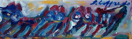 Silvio Loffredo 1920, Parigi (Francia) - 2013, Trebiano (Sp) - [Italia] Gatti...