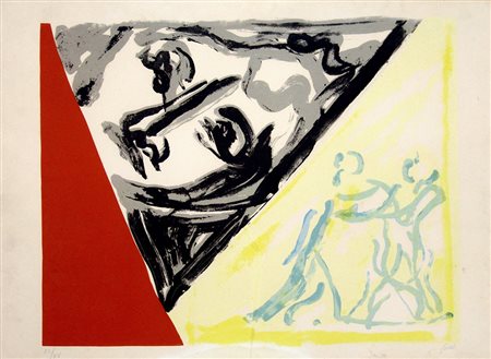 Virgilio Guidi 1891, Roma (Rm) - 1984, Venezia (Ve) - [Italia] senza titolo...