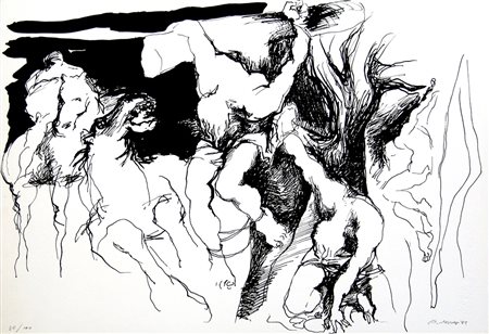 Augusto Murer 1922, Falcade (Bl) - 1985, Padova (Pd) - [Italia] senza titolo...