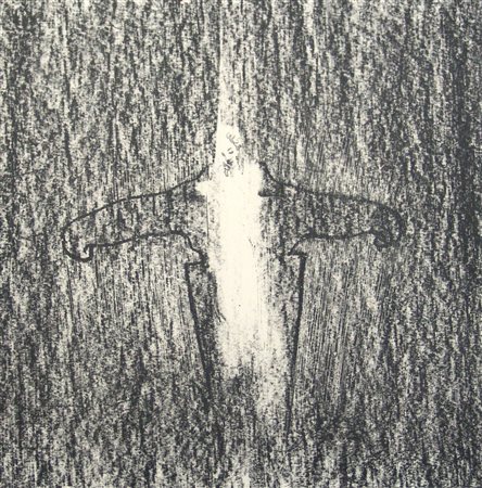 Omar Galliani 1954, Montecchio Emilia (Re) - [Italia] Santa Lucia litografia...