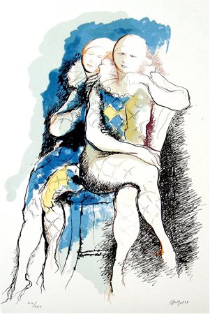 Augusto Murer 1922, Falcade (Bl) - 1985, Padova (Pd) - [Italia] senza titolo...