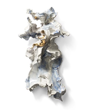 Lucio Fontana (Rosario 1899 - Comabbio 1968)"Madonna col Bambino" 1950 -...