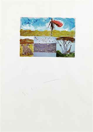 Mario Schifano, Homs 1934 - Roma 1998, Senza titolo, seconda metà anni...