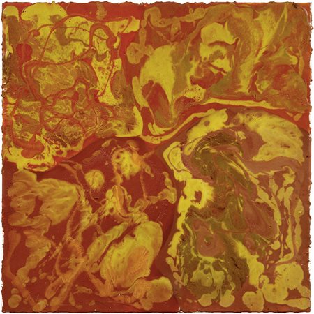 Davide Nido, Milano 1966 - 2014, Ecstasy, 2001, Plastica su tela, cm. 90x90,...