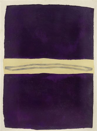 Marco Tirelli, Roma 1956, 18 marzo 1980, 1980, Tecnica mista su tela, cm....