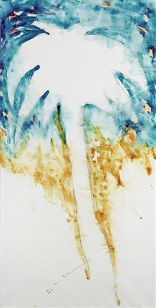 Mario Schifano, Homs 1934 - Roma 1998, Senza titolo, 1974-75, Smalto su tela,...