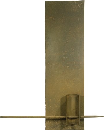 Ettore Colla, Parma 1896 - Roma 1968, Senza titolo, Assemblaggio murale di...