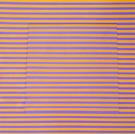 DELL'ACQUA GIOVANNI (1952) Dissociazione dal campo, 1985 Acrilico su cartone...