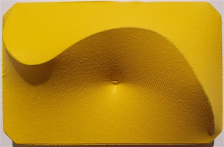 AMADIO GIUSEPPE (1944) Brai - 7 Acrilici su tela estroflessa 9x15 cm Firma,...