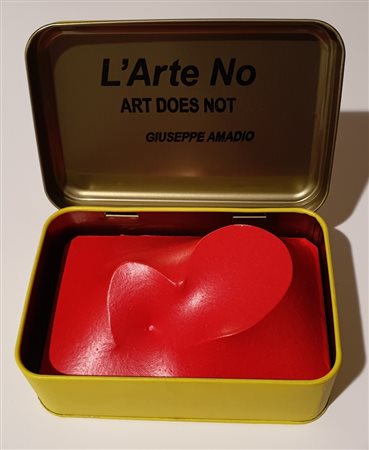 AMADIO GIUSEPPE (1944) Igo - 25 Acrilici su tela estroflessa 9x15 cm Firma,...