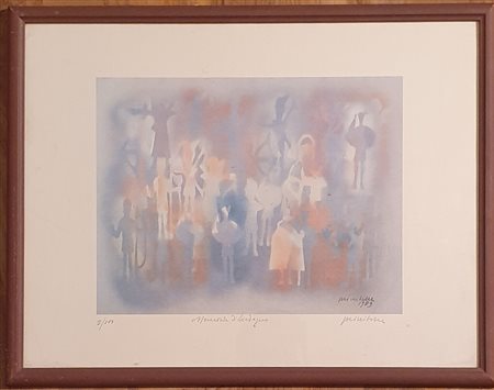 Firma non decifrata Memoria di Sardegna, 1989 Stampa offset 40x60 cm Firma in...