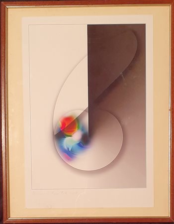 DI BELLO BRUNO (1938) Senza titolo, 2018 Litografia 40x60 cm Firma e anno in...