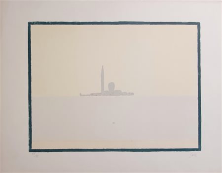 GUIDI VIRGILIO (1891 - 1984) Marina "San Giorgio" Litografia su carta 48x63...