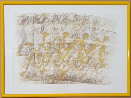 PARIGINI NOVELLA (1921 - 1993) Figura in mare Tecnica mista su carta 60x40 cm...