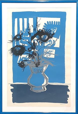 BACOSI MANLIO (1921 - 1998) Senza titolo Litografia 50x70 cm Firma in basso a...