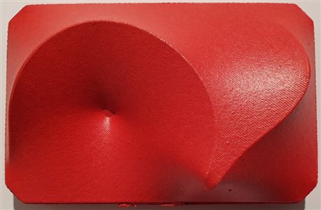 AMADIO GIUSEPPE (1944) Obra Acrilici su tela estroflessa 9x15 cm Firma,...