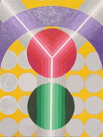 FASANO FRANCESCO (1966) La scelta, 1998 Acrilici su cartoncino 22x16.5 cm...