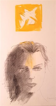 GIACOMAZZI FRANCESCO (1956) Senza titolo, 2007 Tecnica mista su cartoncino...