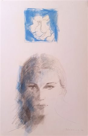 GIACOMAZZI FRANCESCO (1956) Senza titolo, 2007 Tecnica mista su cartoncino...