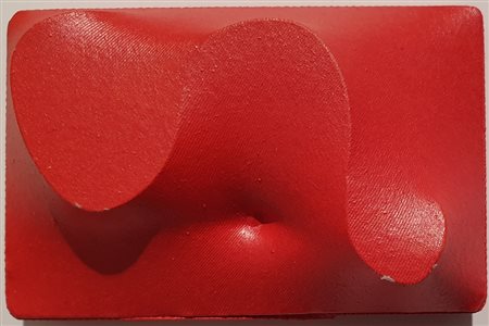 AMADIO GIUSEPPE (1944) Breti Acrilici su tela estroflessa 9x15 cm Firma,...