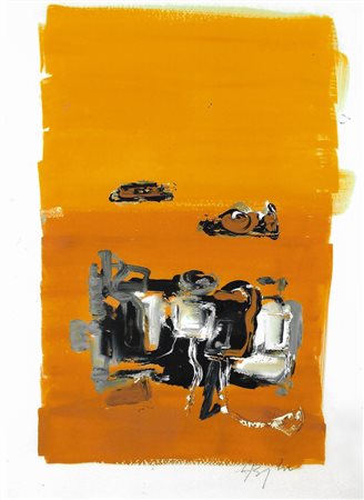 BORGHI ALFONSO (1944) Prima che quel suo emblema si dissolva, 2003 Tecnica...