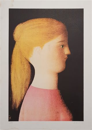 Bueno Antonio (1918 - 1984) Senza titolo Senza titolo Litografia 50x70 cm...