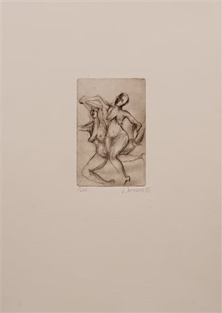 FIRMA BRASOK Senza titolo, 1982 Acquaforte 35x24,5 cm Firma in basso a destra