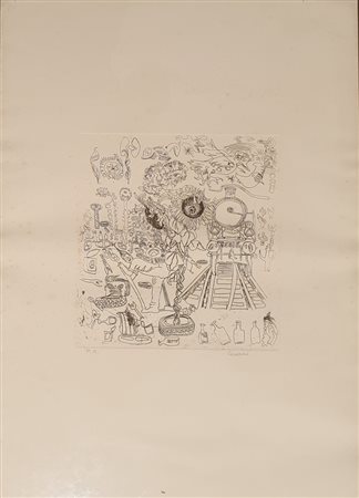 FIRMA CICCONI Senza titolo Incisione 50x70 cm Firma in basso a destra,...