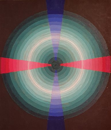 FASANO FRANCESCO (1966) Senza titolo 1995 Acrilici su masonite 24x21 cm Firma...