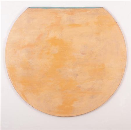 Rossella Fumasoni PELLE olio su tela, cm 90x100 sul retro: firmato, titolato...