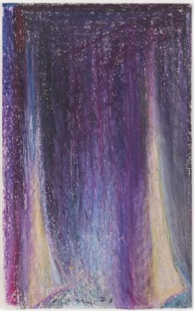 Claudio Olivieri SENZA TITOLO tecnica mista su carta, cm 16x10 firmato e...