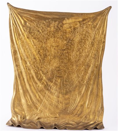 Antonio Trotta L'ULIVO A ORIENTE ottone, cm 60x50x7; es. 3/3 eseguito nel...