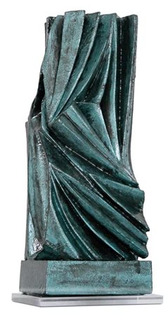 Iure Cormic VERTIGO N. 3 acrilici, resina e polistirene, cm 35x14x11 firmato...